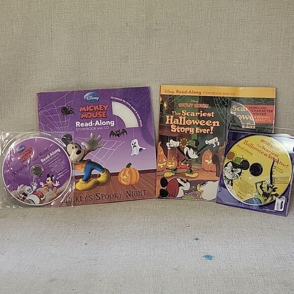 Disney's Mickey Mouse Read-Along story books and cd - Picture 1 of 8